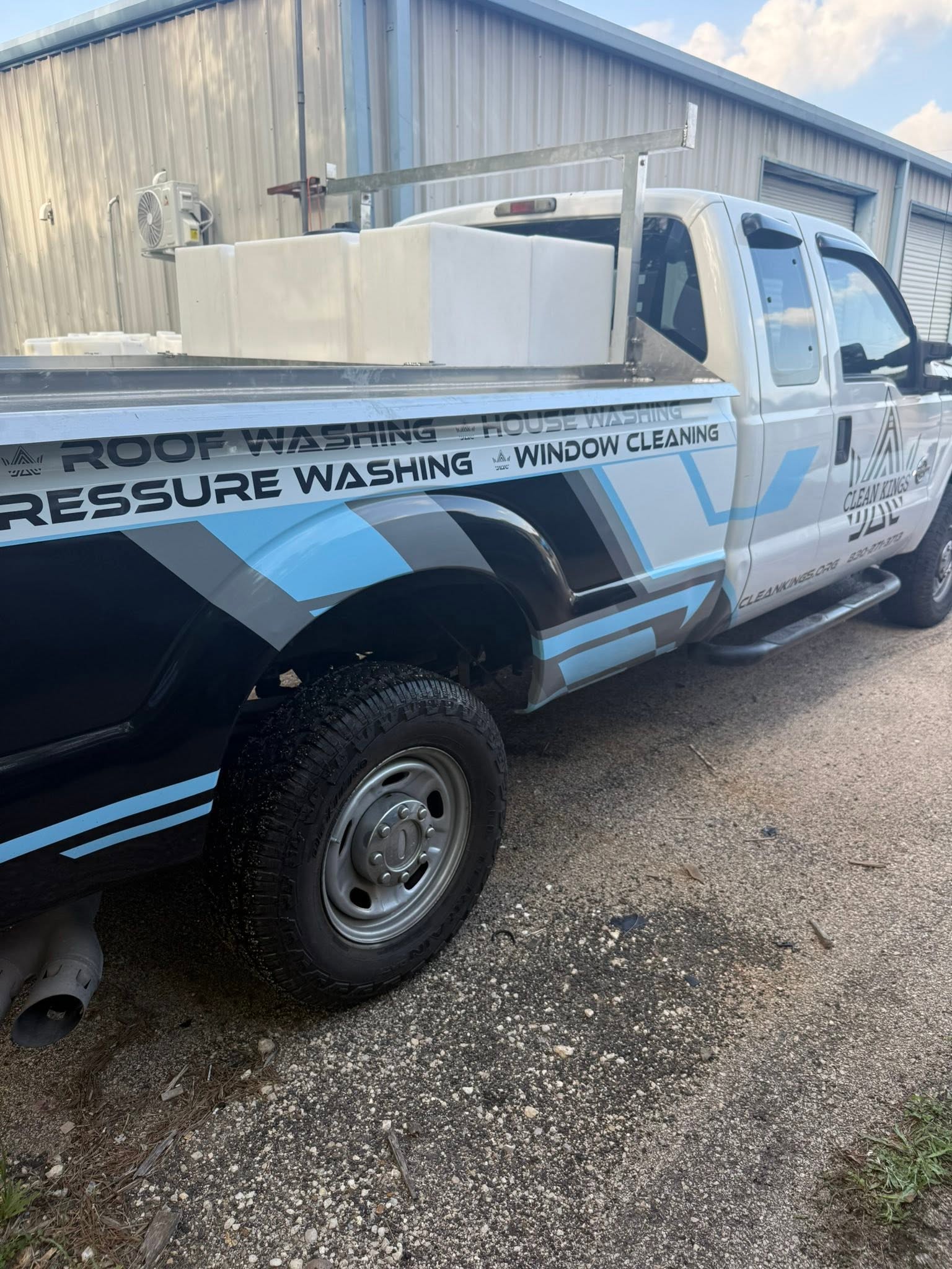 The new Clean Kings residential cleaning rig